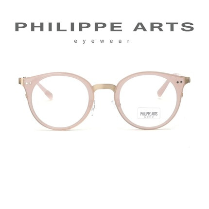 필립아츠 명품 안경테 2229-C2 라운드 반투명 뿔테 안경 남자 여자 패션