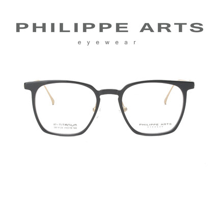 필립아츠 티타늄 안경테 SB9128-C4  IP도금 8g 가벼운 사각 남자 여자 패션 안경 핸드메이드