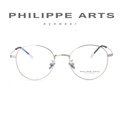 필립아츠 안경테 52111-C4 스테인레스 동그란 은테 남자 여자 패션 안경