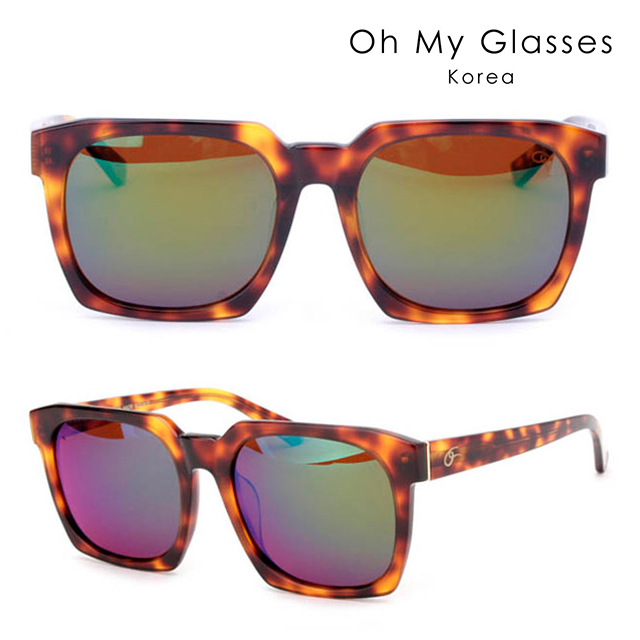 오마이글라시스 선글라스 OMG814S 02 사각 미러 패션