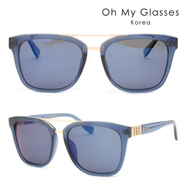 오마이글라시스 선글라스 OMG802S 05 투명 투브릿지 뿔테