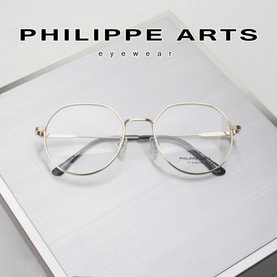 필립아츠 안경테 PA5002/D-C1 동글이 여자 안경
