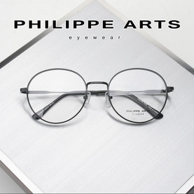 필립아츠 안경테 PA5001/D-C4 원형 남자 안경