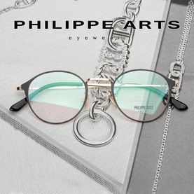 필립아츠 명품 안경테 1718040-C4 동글이 메탈테 남자 여자 안경 데일리 패션 아이템