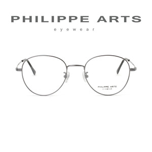 필립아츠 안경테 PA5006_D C3 동글이 오버핏 얇은 메탈테 가벼운 안경 오버사이즈
