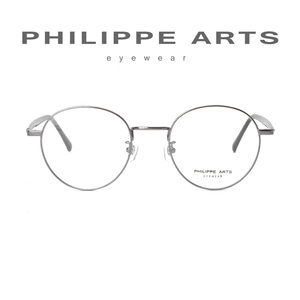 필립아츠 안경테 PA5003D C3 라운드 메탈테 가벼운 안경 빅사이즈