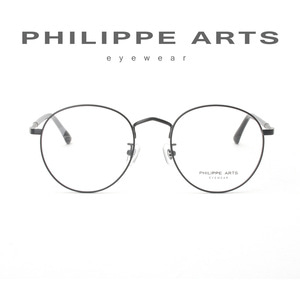 필립아츠 안경테 PA5005D C4 얇은 메탈테 가벼운 동글이 안경