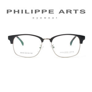 필립아츠 안경테 00319 C03 사각 하금테 가벼운 안경