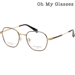 오마이글라시스 티타늄 안경테 OMG0608TK B 사각 가벼운 안경