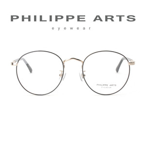 필립아츠 안경테 PA5005D C2 라운드 메탈테 가벼운 안경