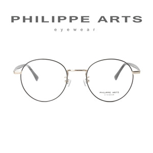 필립아츠 안경테 PA5003D C2 동그란 가벼운 안경 빅사이즈