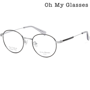 오마이글라시스 티타늄 안경테 OMG0605TK D 여자 남자 가벼운 안경