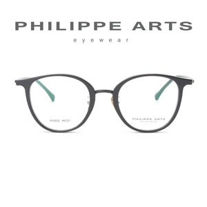 필립아츠 안경테 MI6232 C01 검정 뿔테 안경 핸드메이드