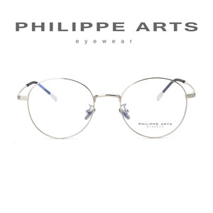 필립아츠 안경테 52111 C4 스테인레스 동그란 은테 안경