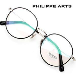 필립아츠 안경테 1718058 C4 심플한 메탈테 동글이 안경